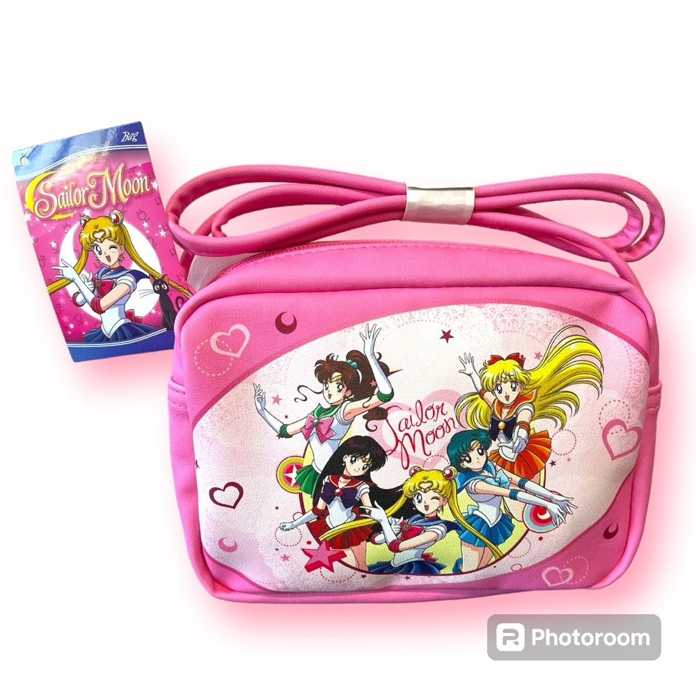 Sailor Moon Sailor Guardian Pink Mini Crossbody Bag